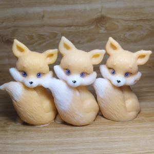 Сувенирное мыло 3D лисичка