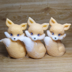 Сувенирное мыло 3D лисичка